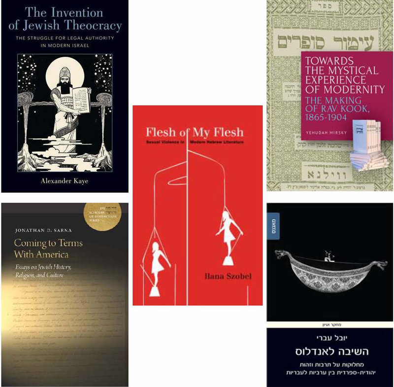 Collage of 5 books - the ones mentioned in the text