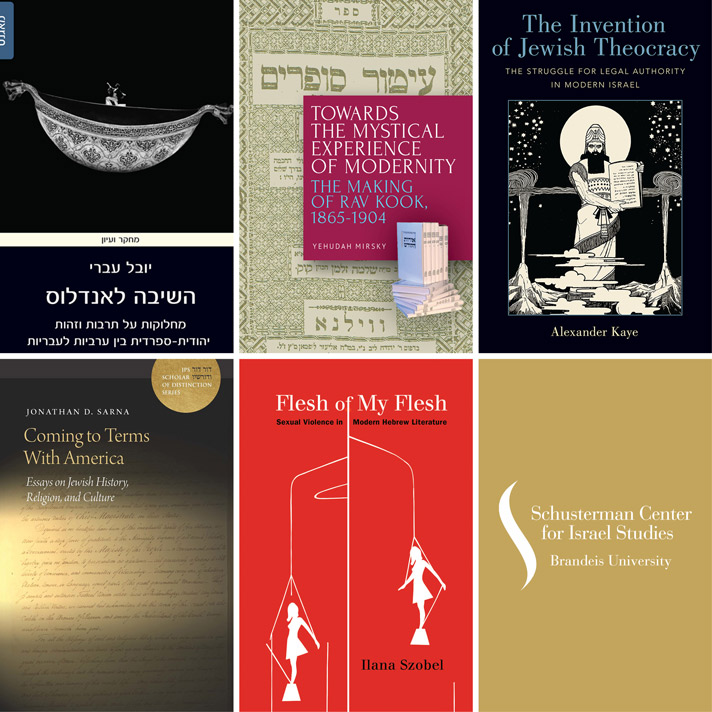 Cover images of the five books noted in the event description