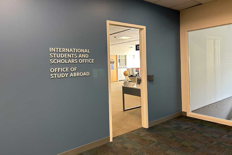 Front desk of the ISSO