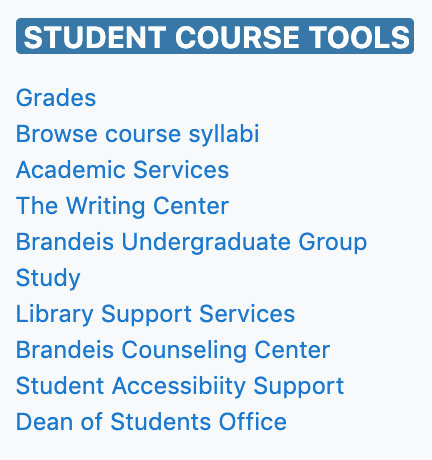 Image of LATTE Student Courses block