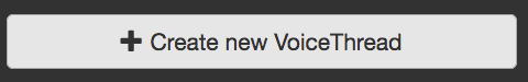 create a new voice thread button