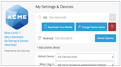 image depicting how to delete the device