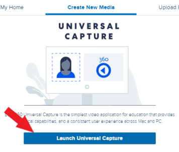 Launch Universal Capture