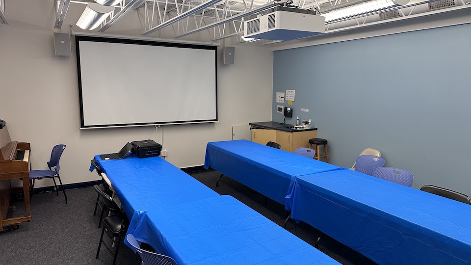 BOLLI Blue Room front of classroom