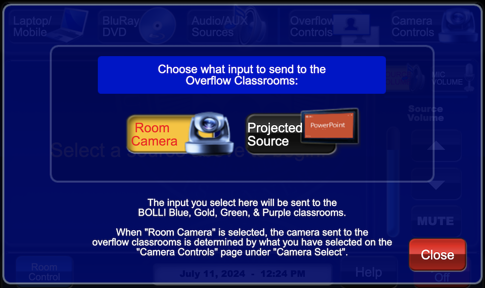 overflow controls page