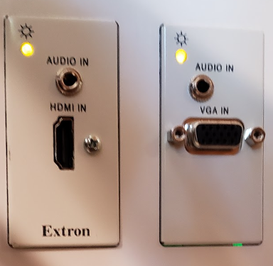 Brown 213 AV input jacks