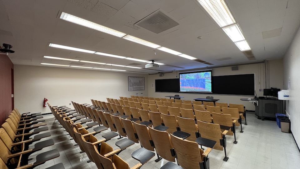 Gerstenzang 122 front of classroom