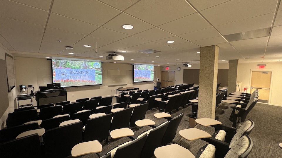 Gerstenzang 124 front of classroom