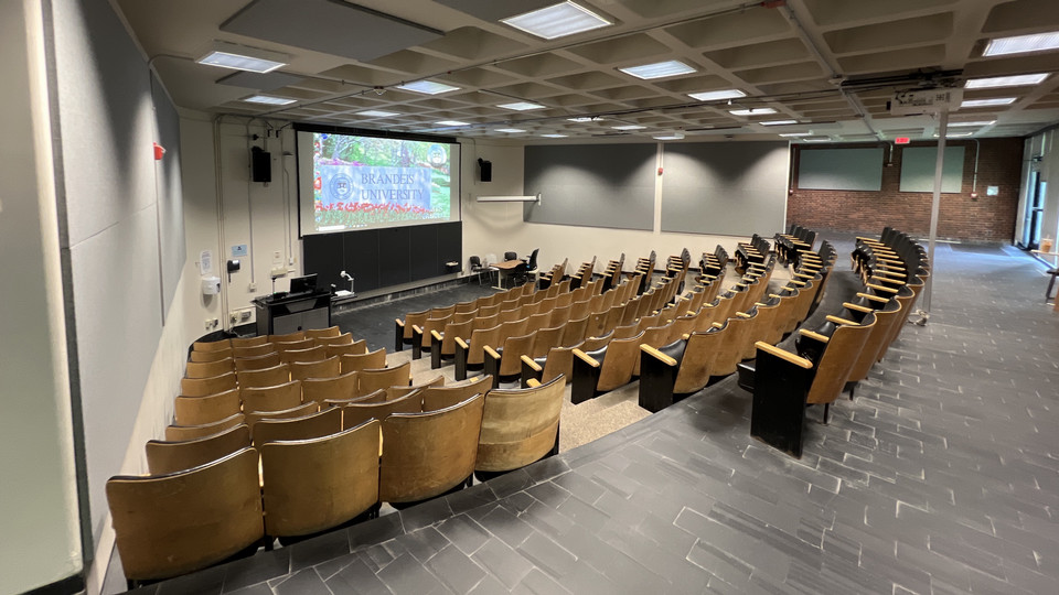 Golding 110 front of classroom