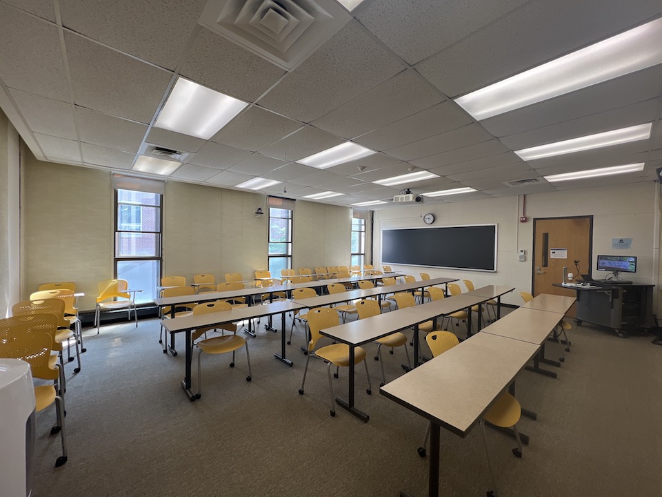 Goldsmith 317 back of classroom