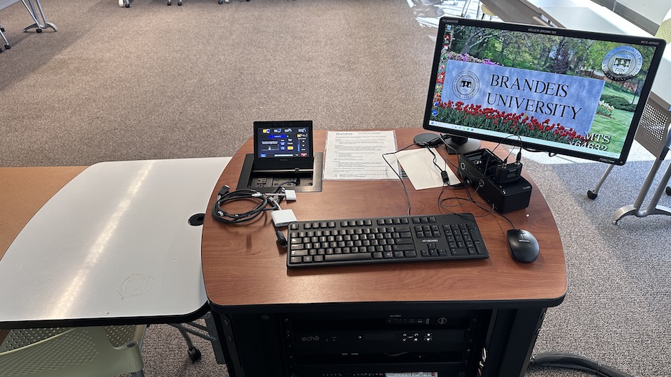 Heller Brown 163 lectern