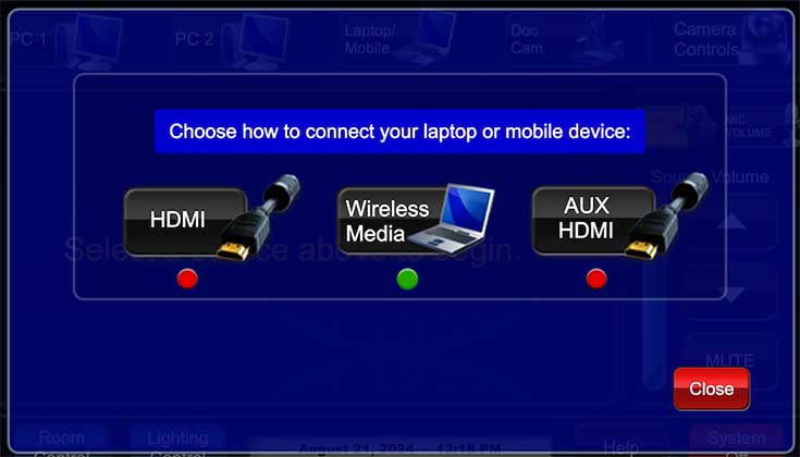 laptop connection options