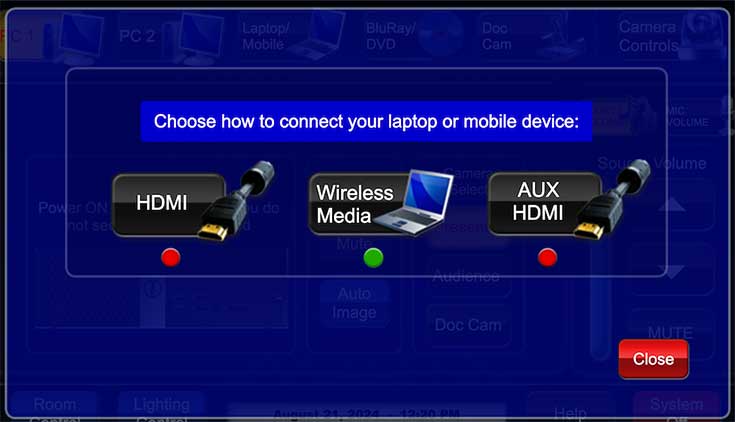 laptop connection options