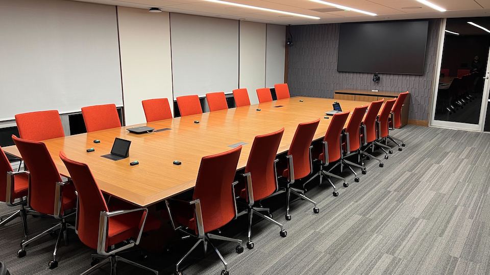 Trustees Boardroom front of room