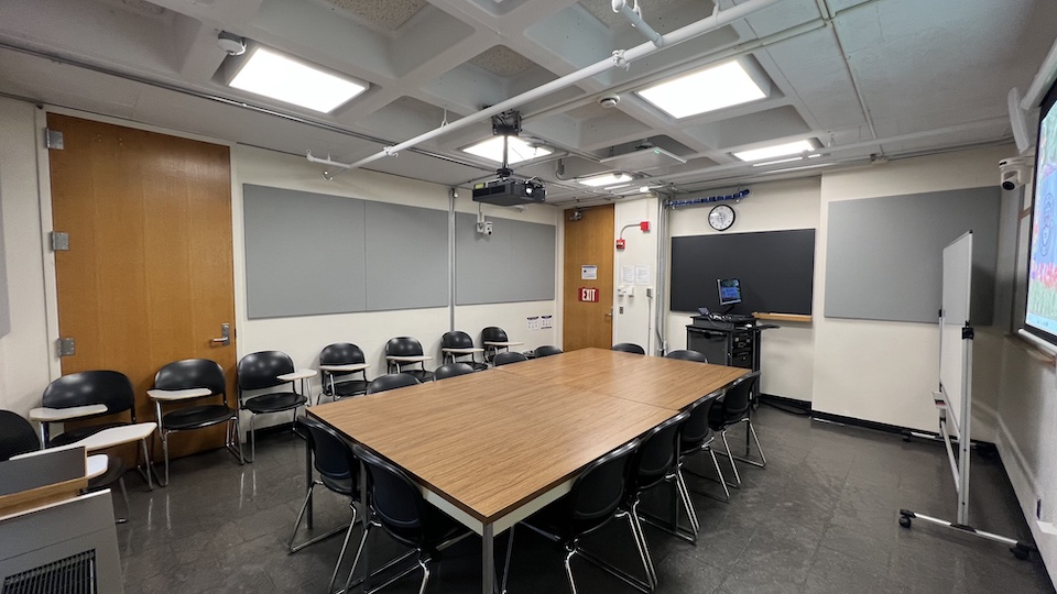 Lown 103 back of classroom