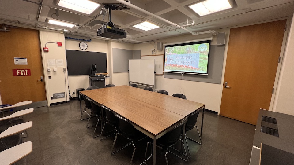 Lown 103 front of classroom