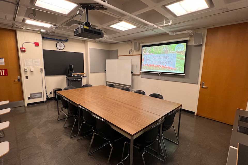 Lown 103 front of classroom