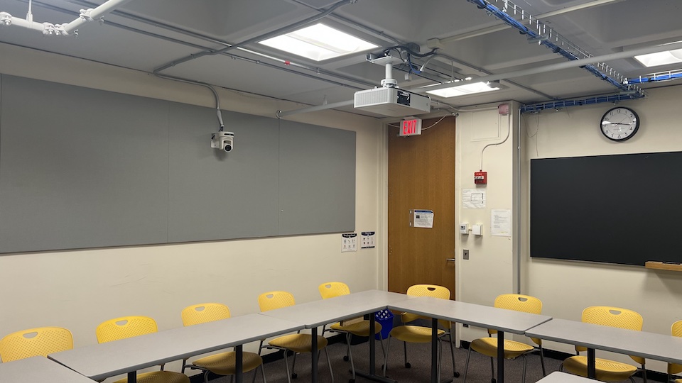 Lown 202 back of classroom