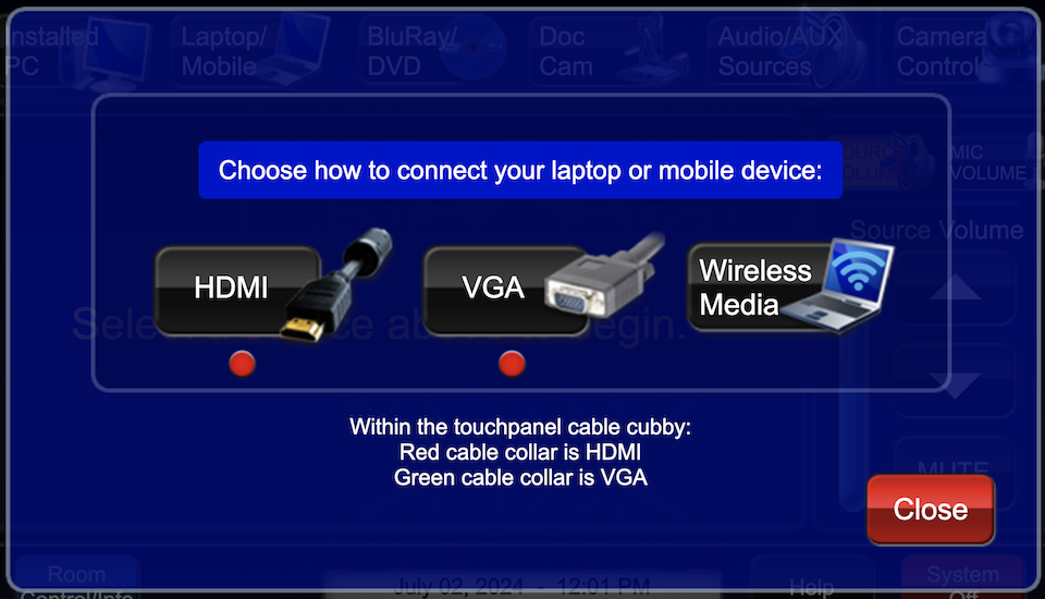 laptop connection options
