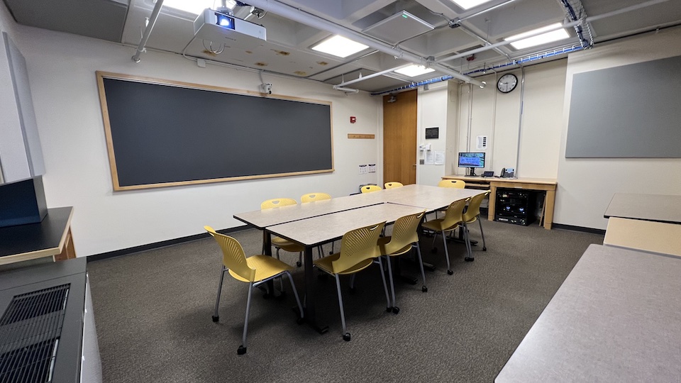 Lown 302 back of classroom