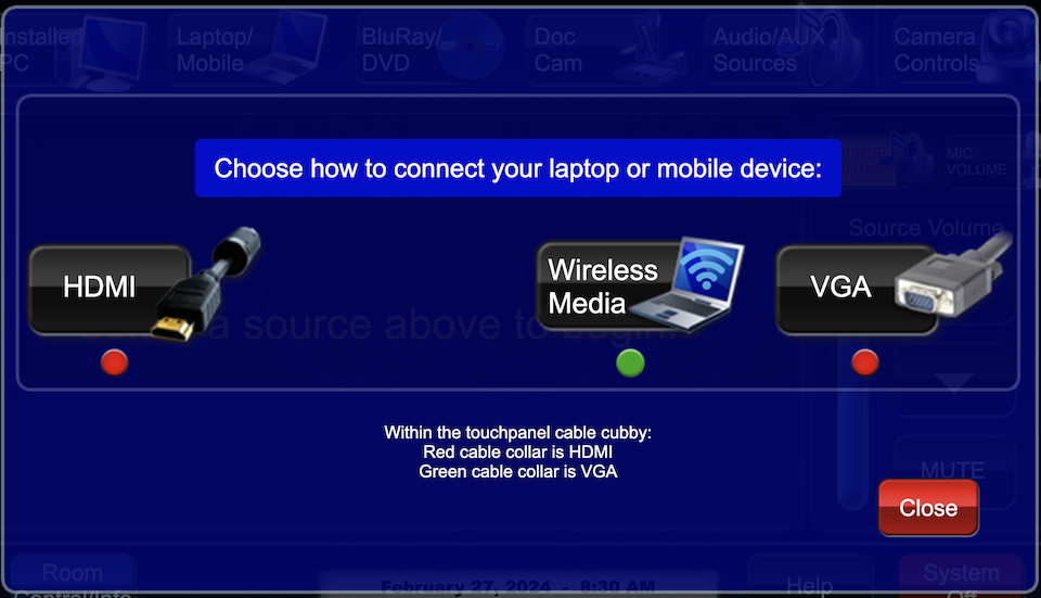 laptop connection options