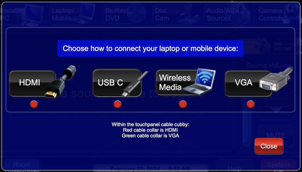 laptop connection options