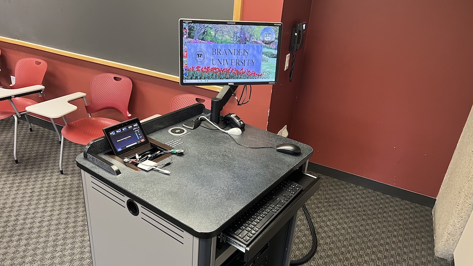 Olin-Sang 201 lectern