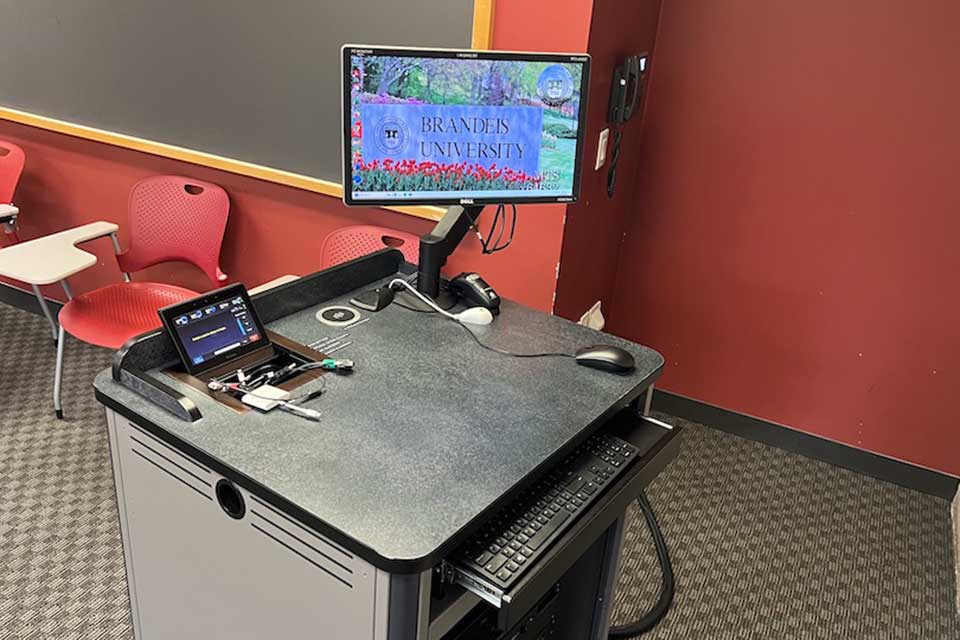 Olin-Sang 201 lectern