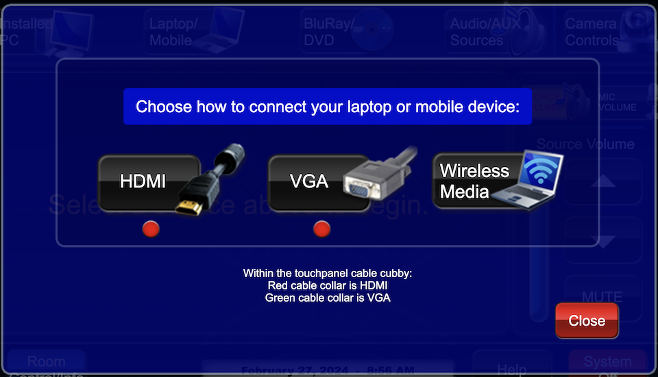 laptop connection options