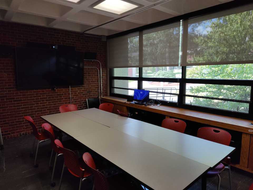 front of classroom