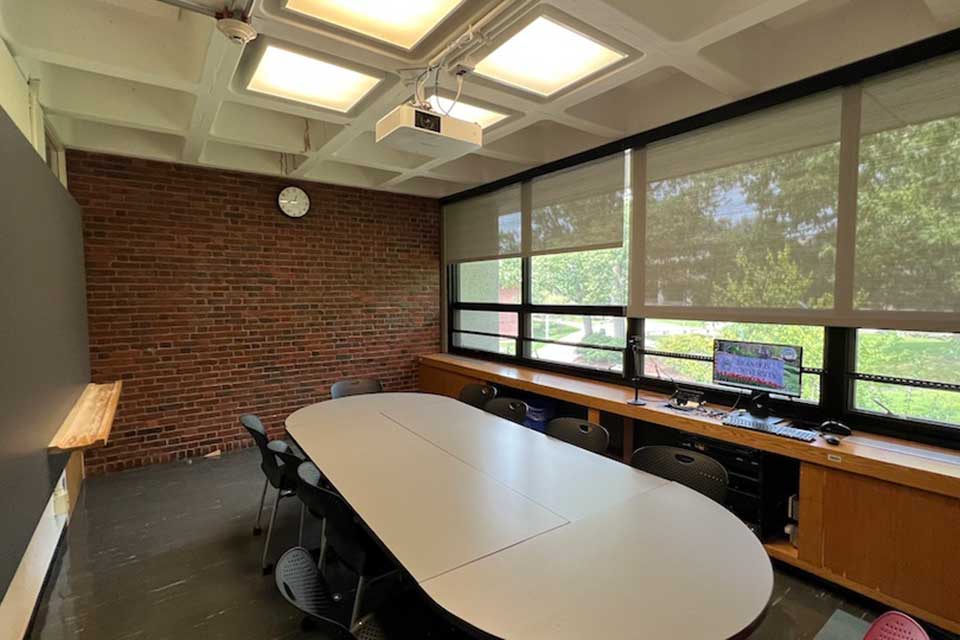 back of classroom