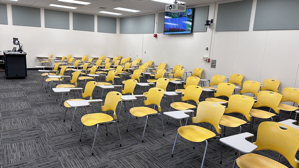 Rosenstiel 118 back of classroom 1