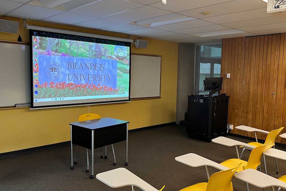 Shiffman 120 front of classroom