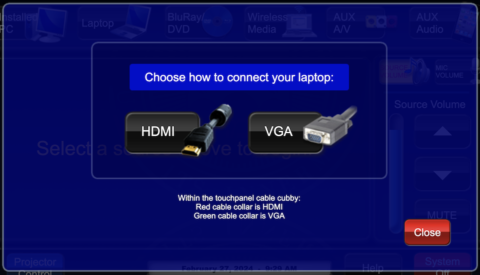 laptop connection options