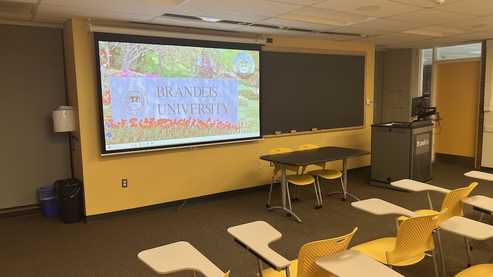 Shiffman 216 front of classroom