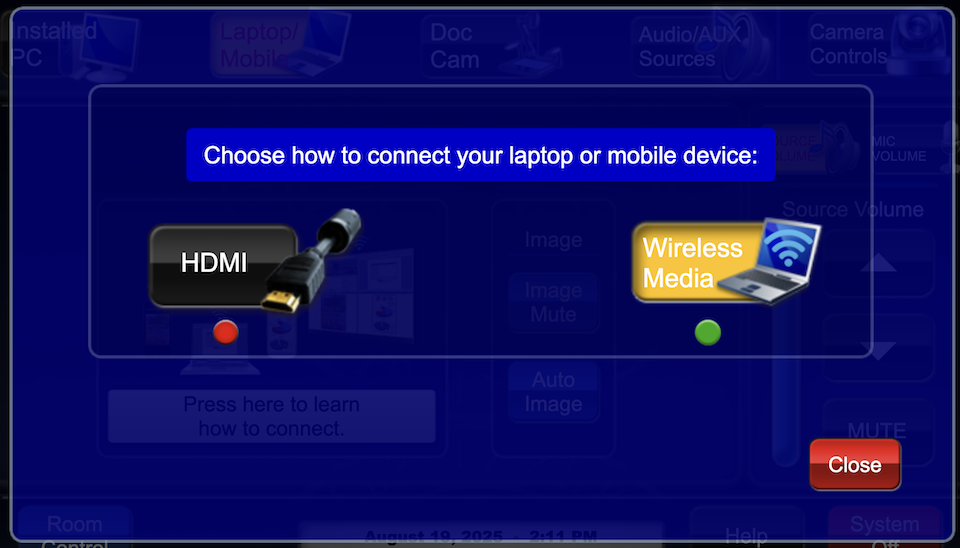 laptop connection options