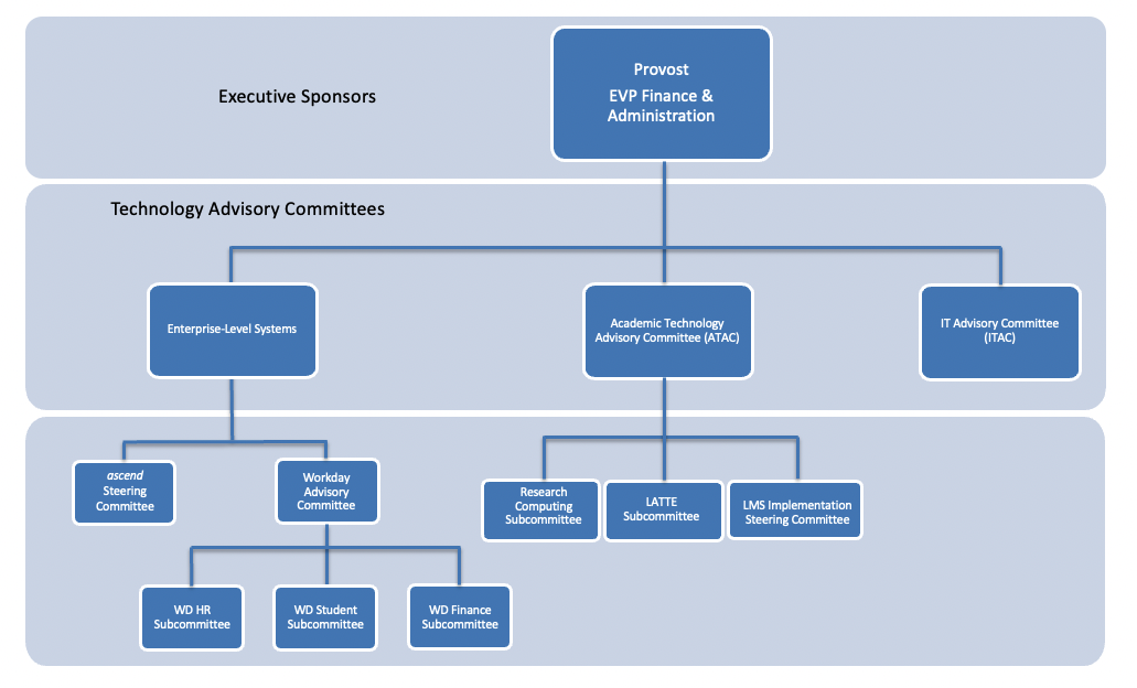 diagram of IT Governance Structure