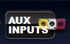 AUX AV sources button