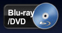 bluray/dvd button