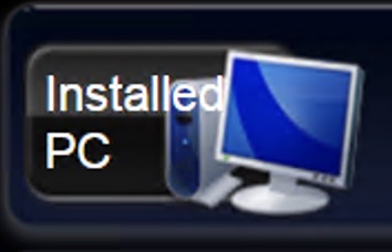 Installed PC button