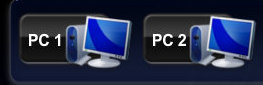 Installed PC 1 and 2 button