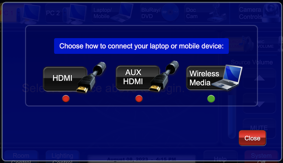 laptop connection options