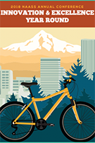 banner for 2018 North American Association of Summer Sessions convention in Portland, Oregon