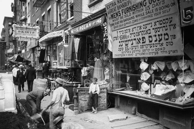 New York's Lower East Side in 1908.