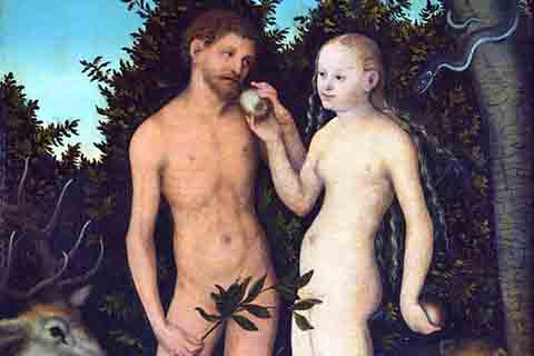 Adam and Eve in the Garden of Eden