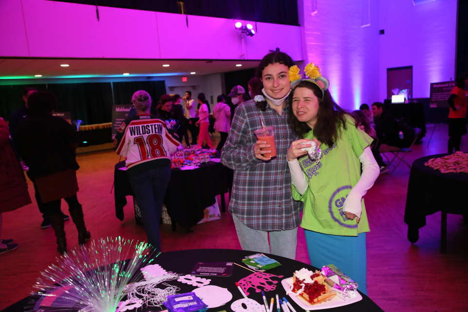 Students in costumes