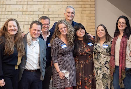 Photo of Blind Spot Team with Neil Swidey and Rachel Raczka