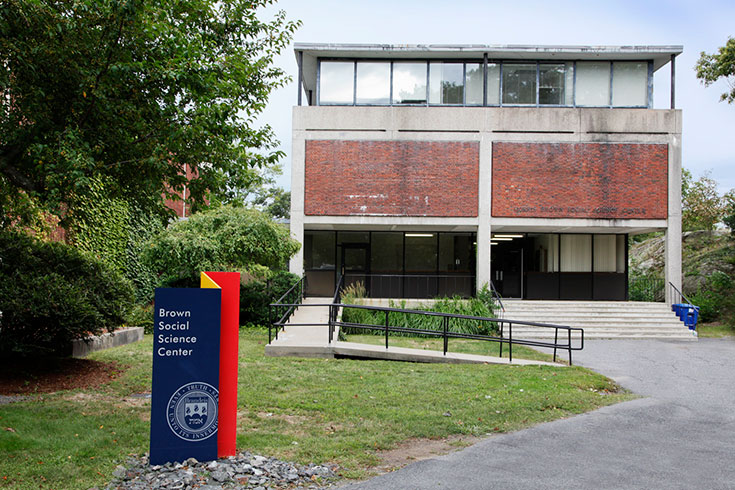 Exterior of the Brown Social Science Center