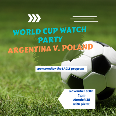 soccer ball on green field with text on party specifics
