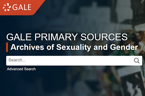 Archives of Sexuality and Gender search engine screenshot